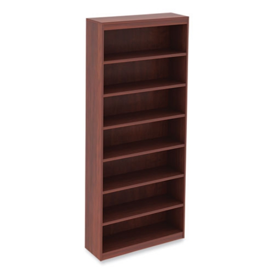 Picture of Alera Valencia Series Square Corner Bookcase, Seven-Shelf, 35.63w x 11.81d x 83.86h, Cherry