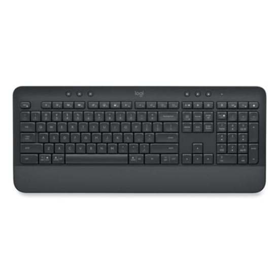 Picture of signature k650 wireless comfort keyboard, graphite