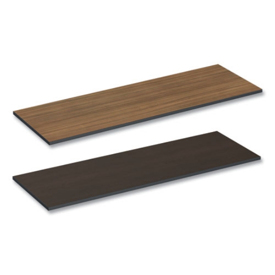 Picture of Reversible Laminate Table Top, Rectangular, 71.5w X 23.63d, Espresso/walnut