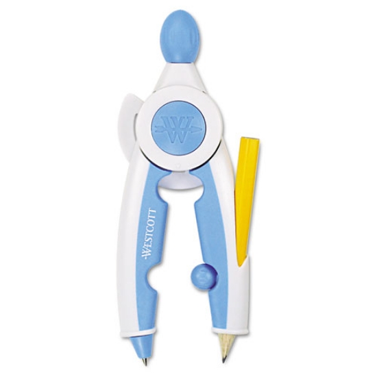 Picture of Soft Touch School Compass with Antimicrobial Product Protection, 10", Assorted Colors