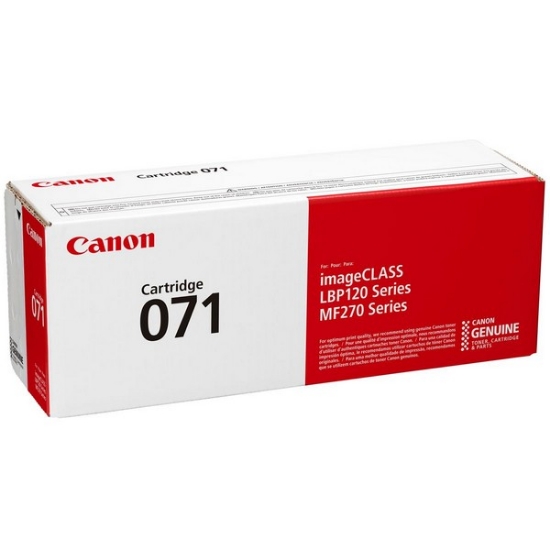 Picture of Canon 5645C001 (Canon 071) Black Toner Cartridge (1,200 Yield)