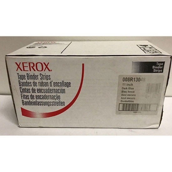 Picture of Xerox 008R13048 (8R13048) 11" Blue Binder Tape Strips (500 Binder Strips)