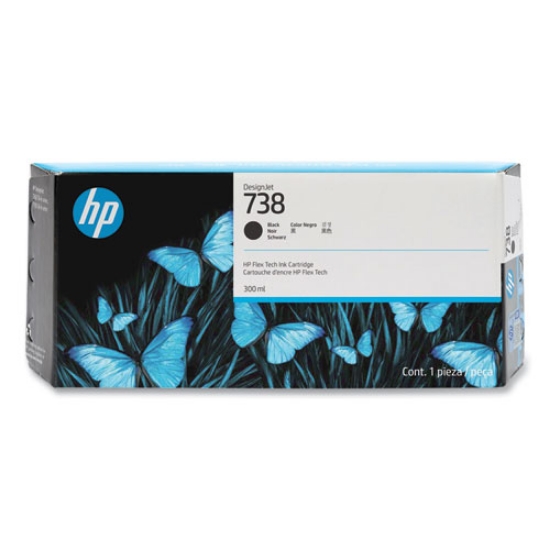 Picture of HP 498N8A (HP 738) Black Ink Cartridge