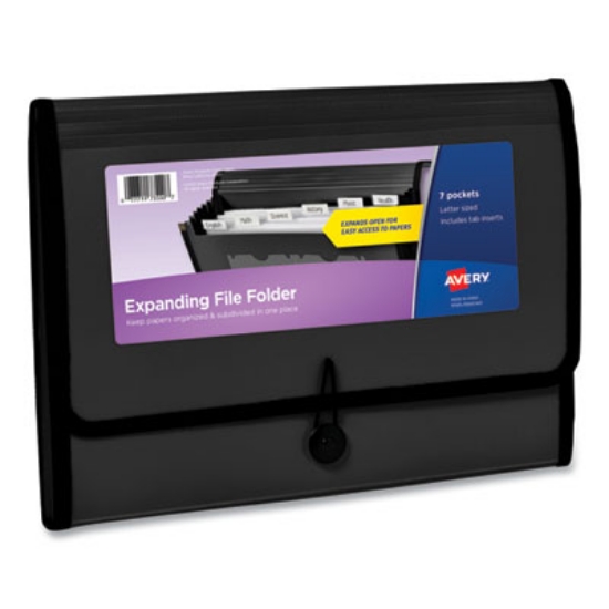 Picture of FILE,EXPANDFILE,7 PCKT,BK