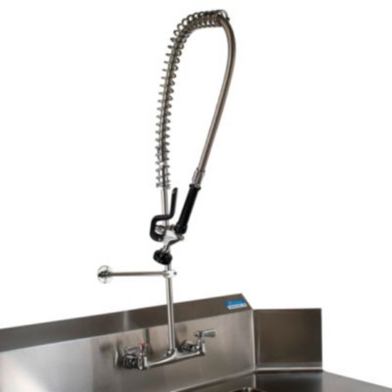 Picture of WorkForce Prerinse Add-A-Faucet, 8" Height, Chrome, Ships in 4-6 Business Days