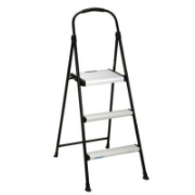 Picture of STEPSTOOL,3-STEP,BKSV