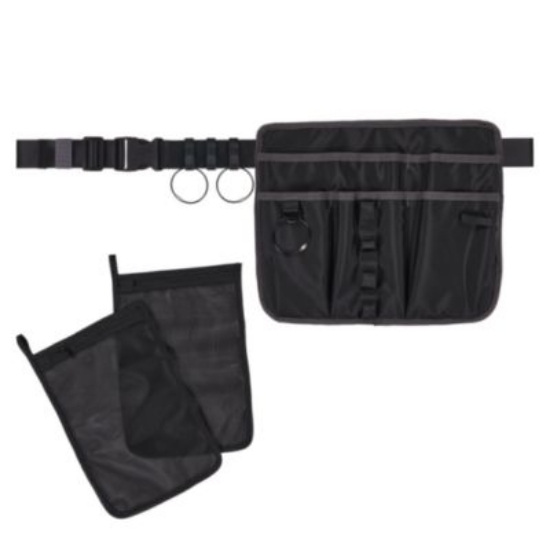 Picture of Arsenal 5715 Cleaning Apron Pouch with Pockets, 10 Compartments, 11 x 13.5, Nylon, Black, Ships in 1-3 Business Days