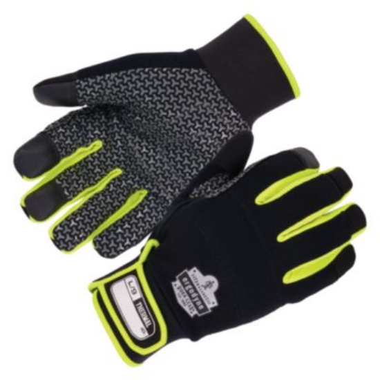 Picture of ProFlex 850 Insulated Freezer Gloves, Black, Medium, Pair, Ships in 1-3 Business Days