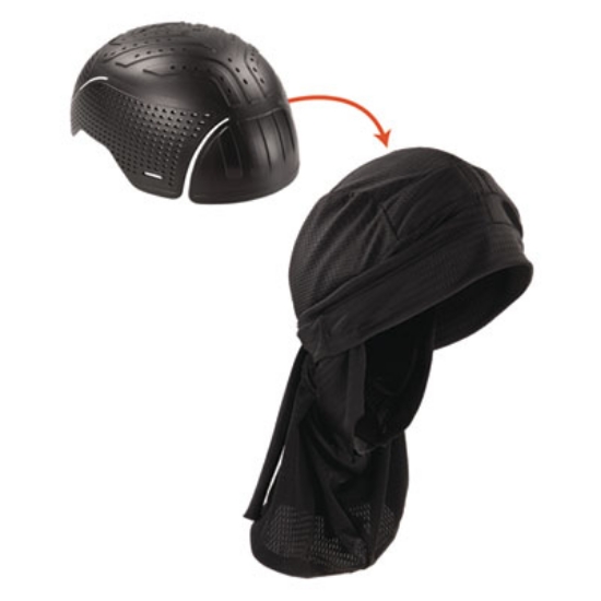 Picture of Skullerz 8941 Dreadlock Tube and Bump Cap Insert, Small/Medium, Black, Ships in 1-3 Business Days