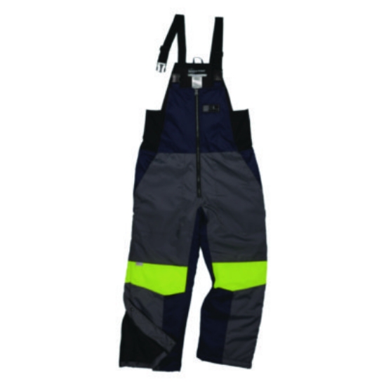 Picture of N-Ferno 6477 Insulated Cooler Bib Overall, X-Large, Navy, Ships in 1-3 Business Days