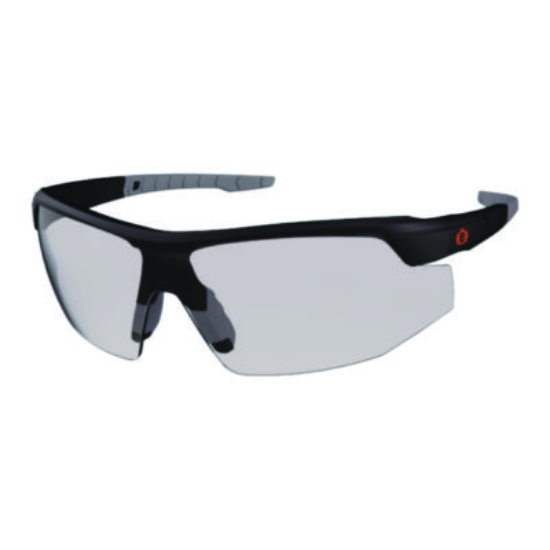 Picture of Skullerz SKOLL Anti-Scratch/Anti-Fog Safety Glasses, Matte Black Nylon Frame, In/Outdoor Polycarb Lens, Ships in 1-3 Bus Days