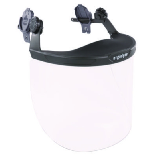 Picture of Skullerz 8995 Anti-Scratch and Anti-Fog Hard Hat Face Shield with Adapter for Full Brim, Clear Lens, Ships in 1-3 Bus Days