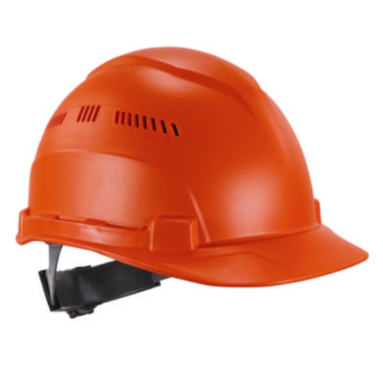 Picture of Skullerz 8966 Class C Lightweight CapStyle Hard Hat, Adjustable Venting, 6-pt Rachet Suspension, Orange,Ships in 1-3 Bus Days