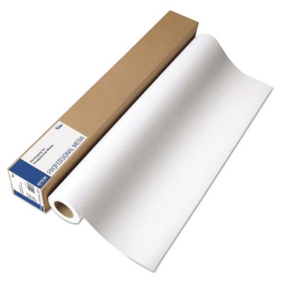 Picture of GS Production Canvas Satin Paper Roll, 16.5 mil, 60" x 150 ft, Satin White