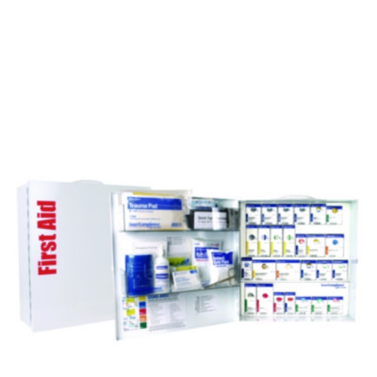 Picture of 91376 Large Metal SmartCompliance ANSI B Cabinet with Medications, 389 Pieces, Metal Case