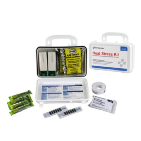 Picture of Heat Stress Kit - Medium, 12 Pieces, Plastic Case
