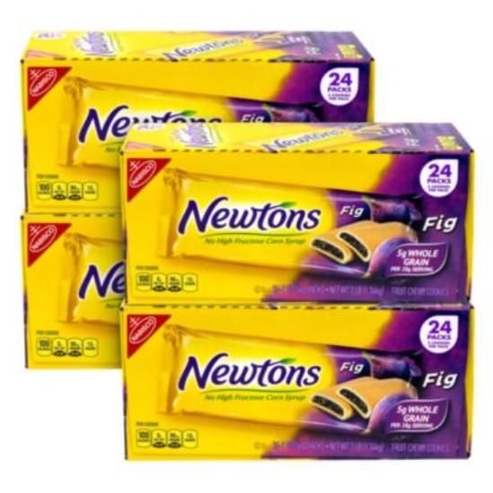 Picture of Fig Newtons, 2 oz Pack, 2 Cookies/Pack, 24 Packs/Box, 4 Boxes/Carton, Ships in 1-3 Business Days