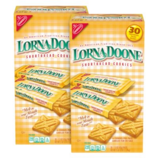 Picture of Lorna Doone Shortbread Cookies, 1.5 oz Packet, 30/Box, 2 Boxes/Carton, Delivered in 1-3 Business Days