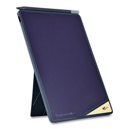 Picture of VersaBoard Reusable Writing Tablet, 8.5" LCD Touchscreen, 5.5" x 7.25", Slate Blue/Black