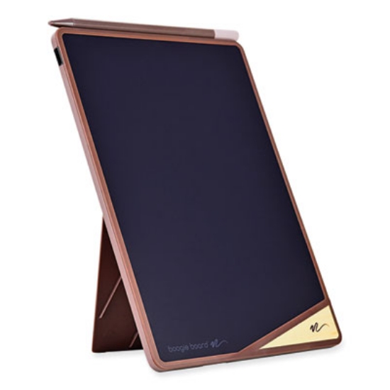 Picture of VersaBoard Reusable Writing Tablet, 8.5" LCD Touchscreen, 5.5" x 7.25", Hickory Red/Black