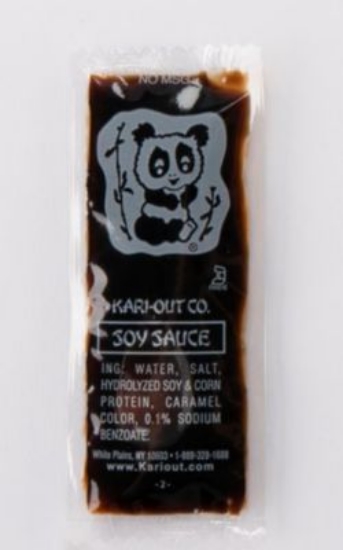 Picture of Soy Sauce, 9 g Packet, 450/Carton