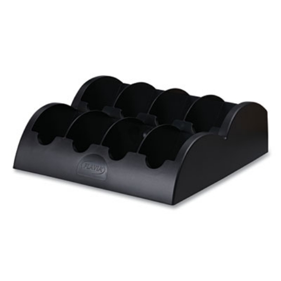 Picture of Small Merchandiser, 8 Compartments, 13.6 x 13 x 4.4, Black