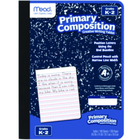 Picture of NOTEBOOK,PRIMARY CMPBK,MB