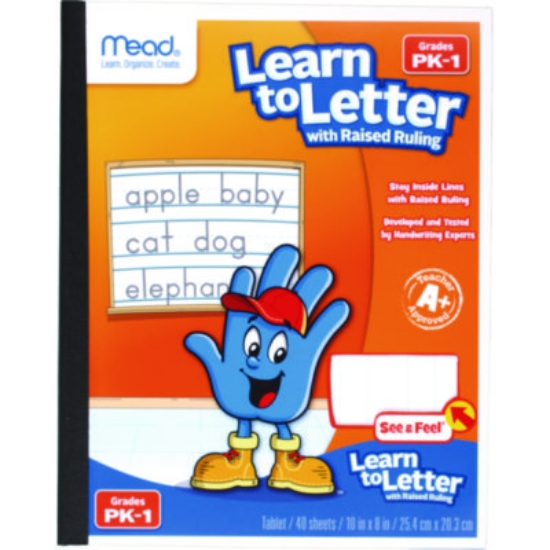 Picture of NOTEBOOK,LEARN TO LETTER