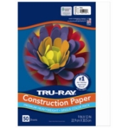 Picture of PAPER,CNSTR,9X12,50PKS,WH