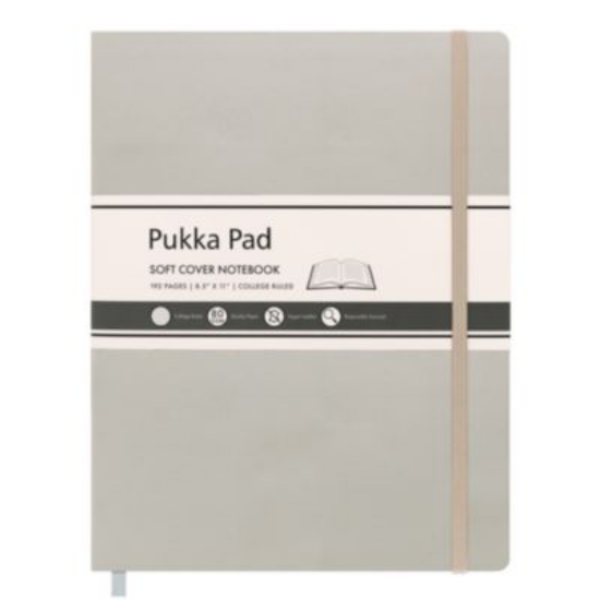 Picture of NOTEBOOK,8.5X11,LG,GREY