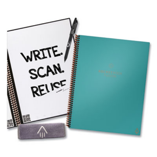 Picture of Fusion Smart Notebook, Seven Assorted Page Formats, Blue Cover, (21) 11 x 8.5 Sheets