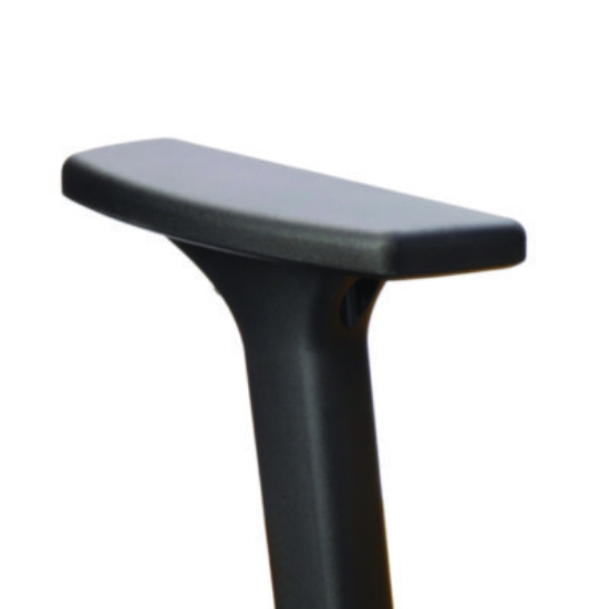 Picture of Commute Chair T-Bar Arm Set, Black, 2/Set