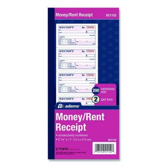 Picture of BOOK,MONEY/RENT,RECEIPT