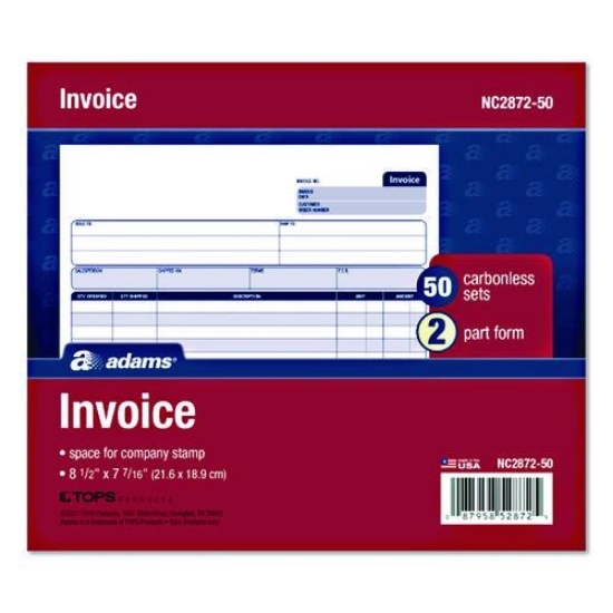 Picture of FORM,INVCE,2PT,CBLS,50/PK