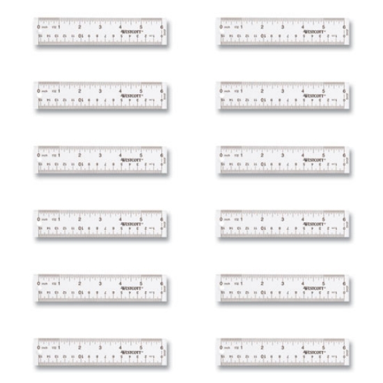 Picture of RULER,6",CLR,12/BX