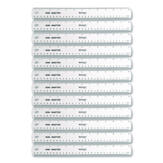 Picture of RULER,12",CLR,12/BX