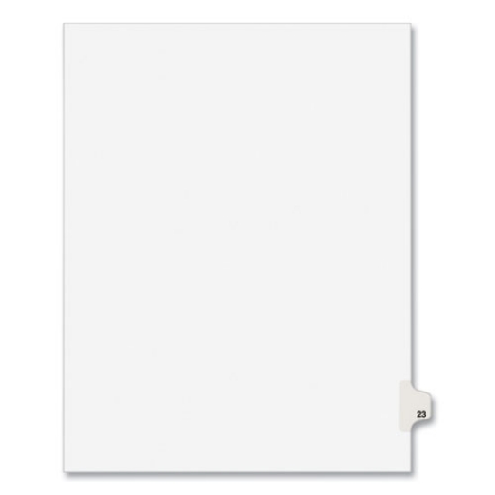 Picture of INDEX,SD,LTR,WHT,23,25/PK