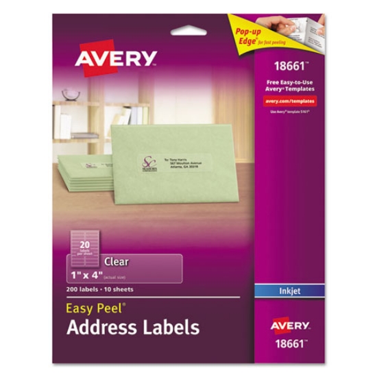 Picture of LABEL,20-UP,EP,IJ,200,CLR