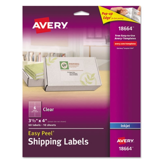 Picture of LABEL,6-UP,EP,IJ,60PK,CLR