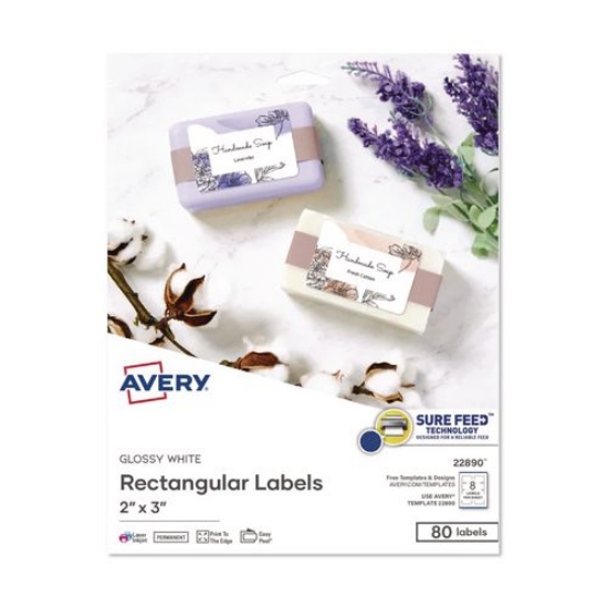 Picture of LABEL,2X3,GLOSSY,PTTE,80