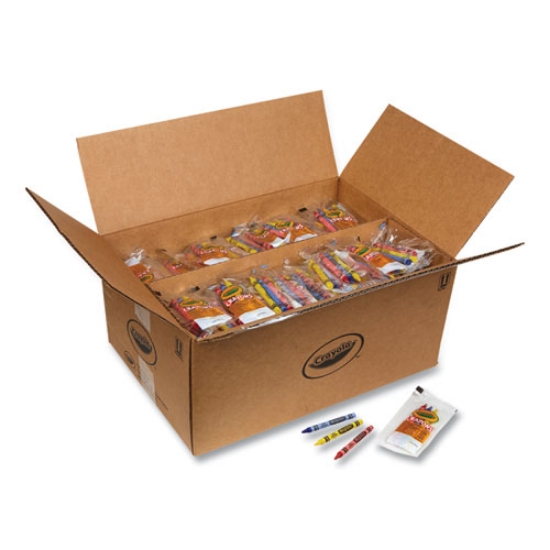 Picture of CRAYON,WASHABLE,AST,3/PK