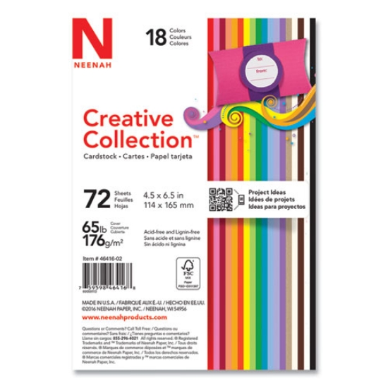 Picture of PAPER,4.5X6.5,72SH,ASTD