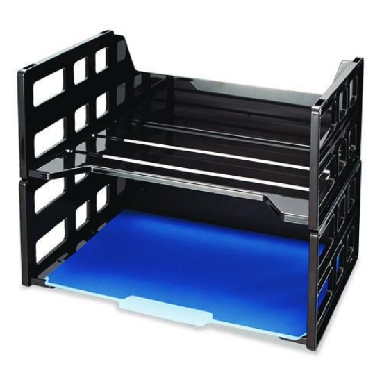 Picture of TRAY,LETTER,RCYC,2/PK,BK