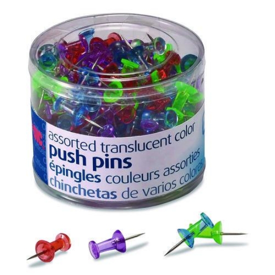 Picture of PIN,PUSH,TRANSLUCNT,200CT