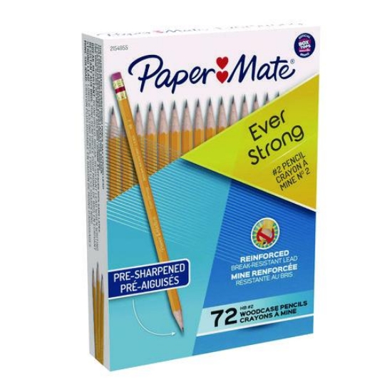 Picture of PENCIL,SHARPENED,72/BX