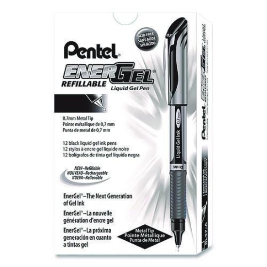 Picture of PEN,LIQUID GEL,MP,12,BK