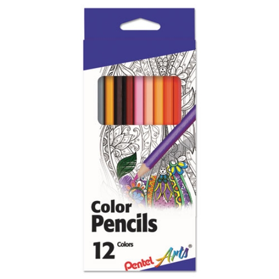 Picture of PENCIL,COLOR,12/PK,AST