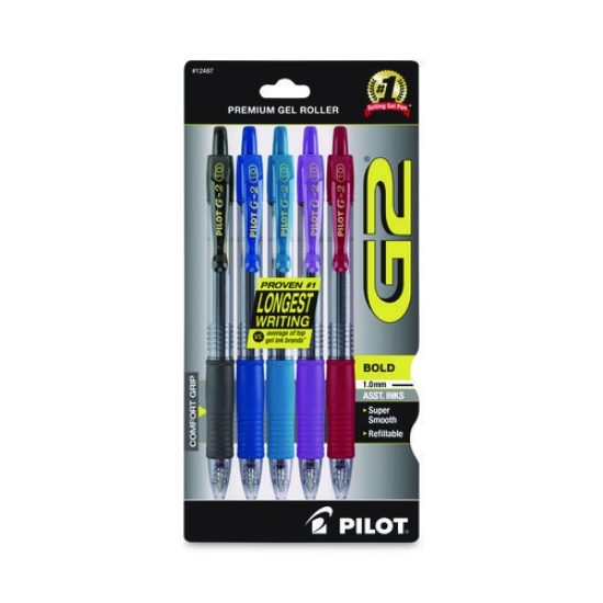 Picture of PEN,G2,BLD PT,5PK,ASTD
