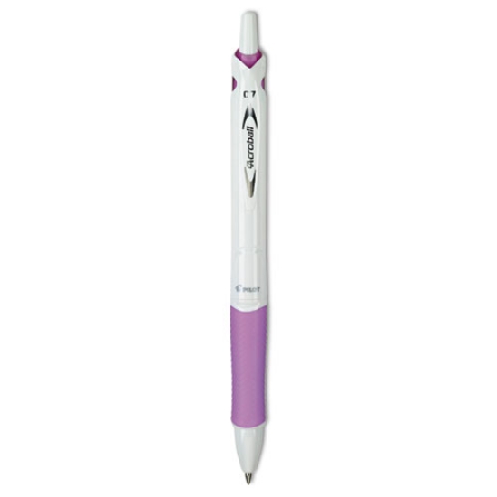 Picture of PEN,ACROBALL,W/PURPLE,WH