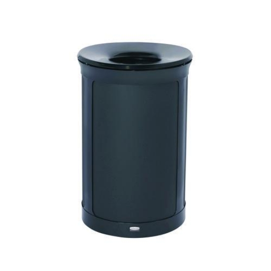 Picture of WASTEBASKET,ENHC,RD,23,BK